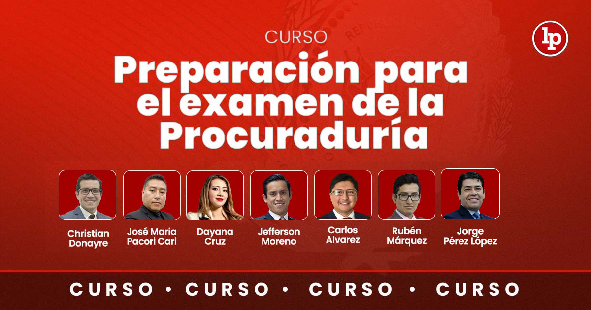 Curso de preparación para el examen de la Procuraduría. Inicio: 25 de agosto de 2025