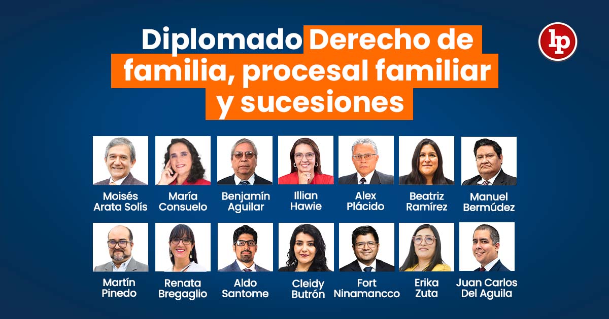 Diplomado Derecho de familia, procesal familiar y sucesiones. Inicio: 13 de enero de 2026